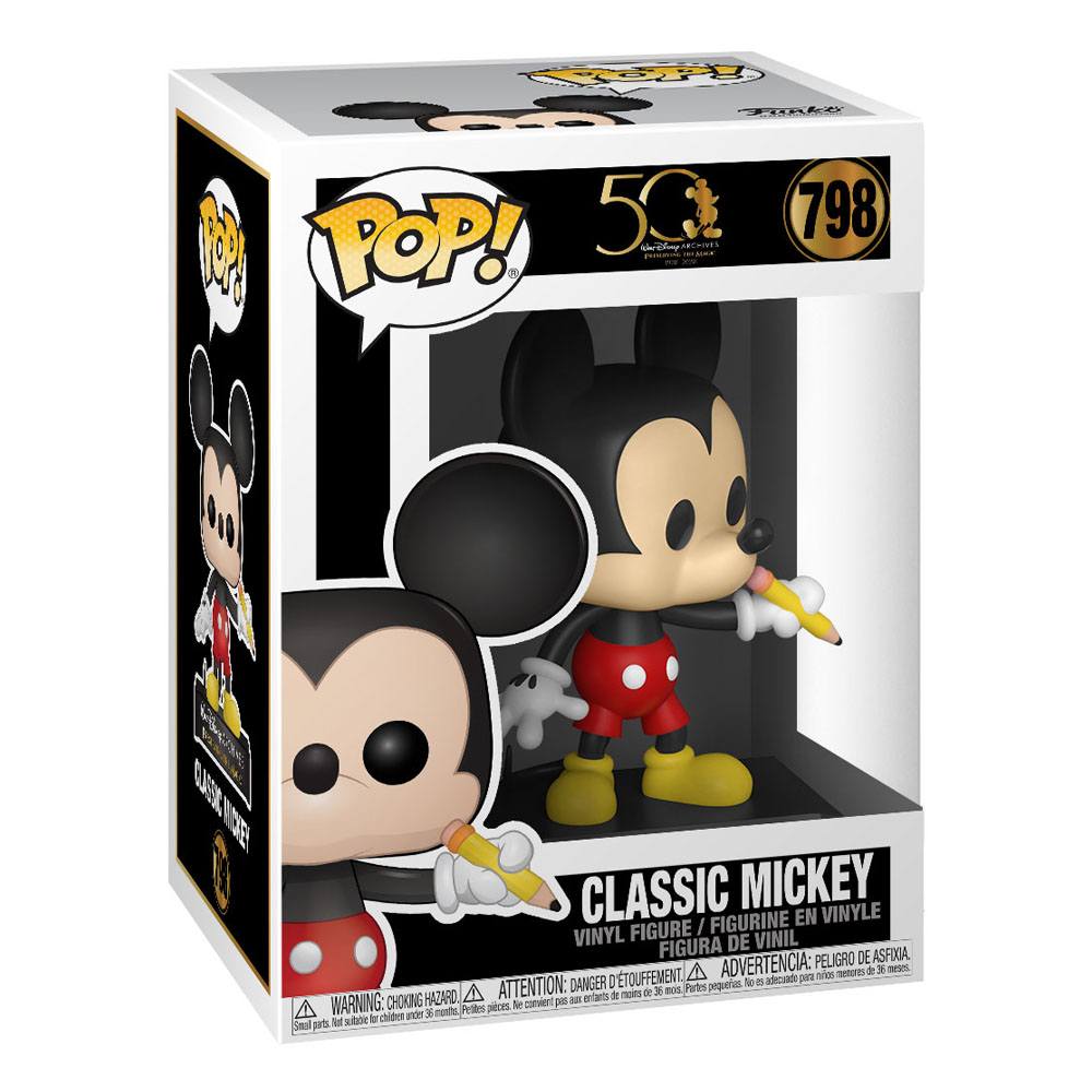Figurine Pop! Disney - Mickey - classique (798)