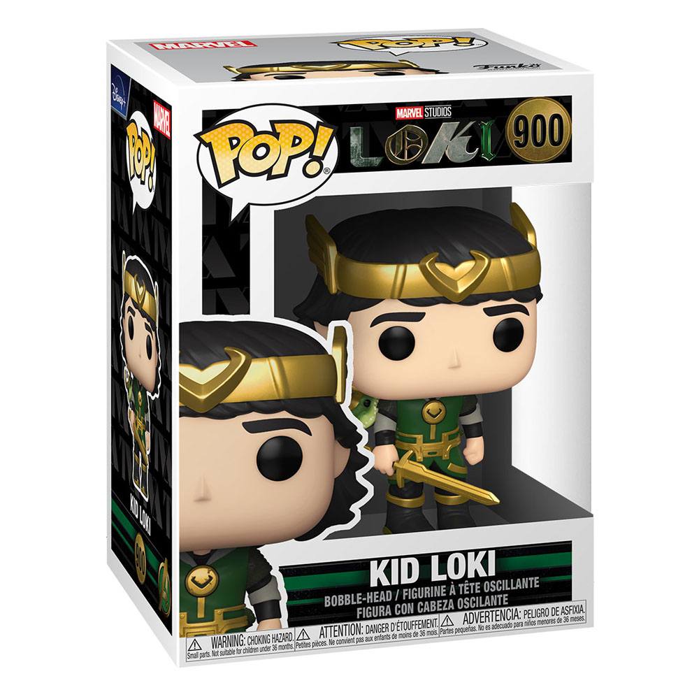 Figurine Pop! Marvel - Kid Loki (900)