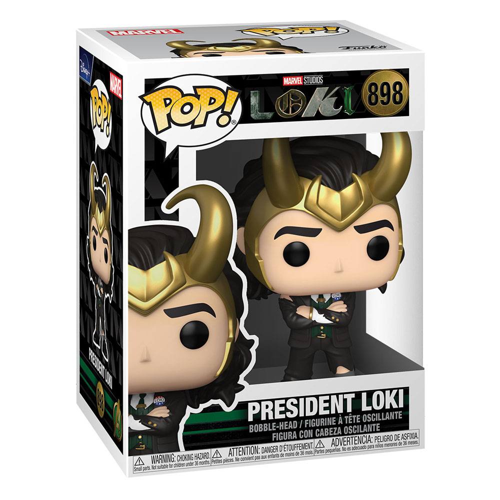 Figurine Pop! Marvel - Président Loki (898)