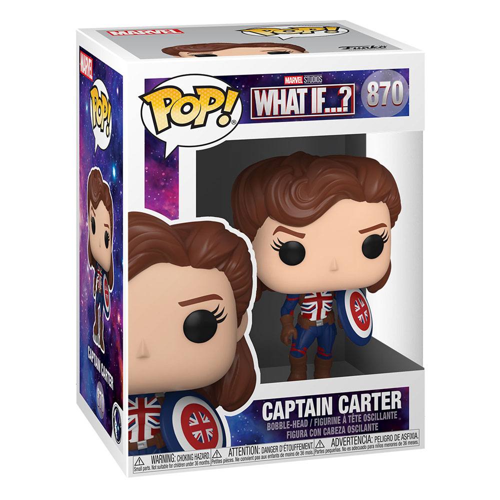 Figurine Pop! Marvel - Captain Carter (870)