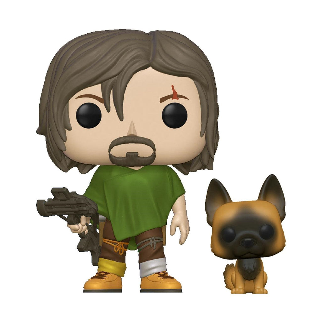 Figurine Pop! The Walking Dead - Daryl Dixon avec le chien (1182)