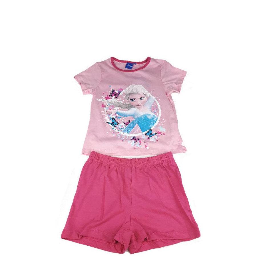 T-Shirt + Short La Reine des Neiges - Enfant - Disney - Elsa - 4 ans, Rose