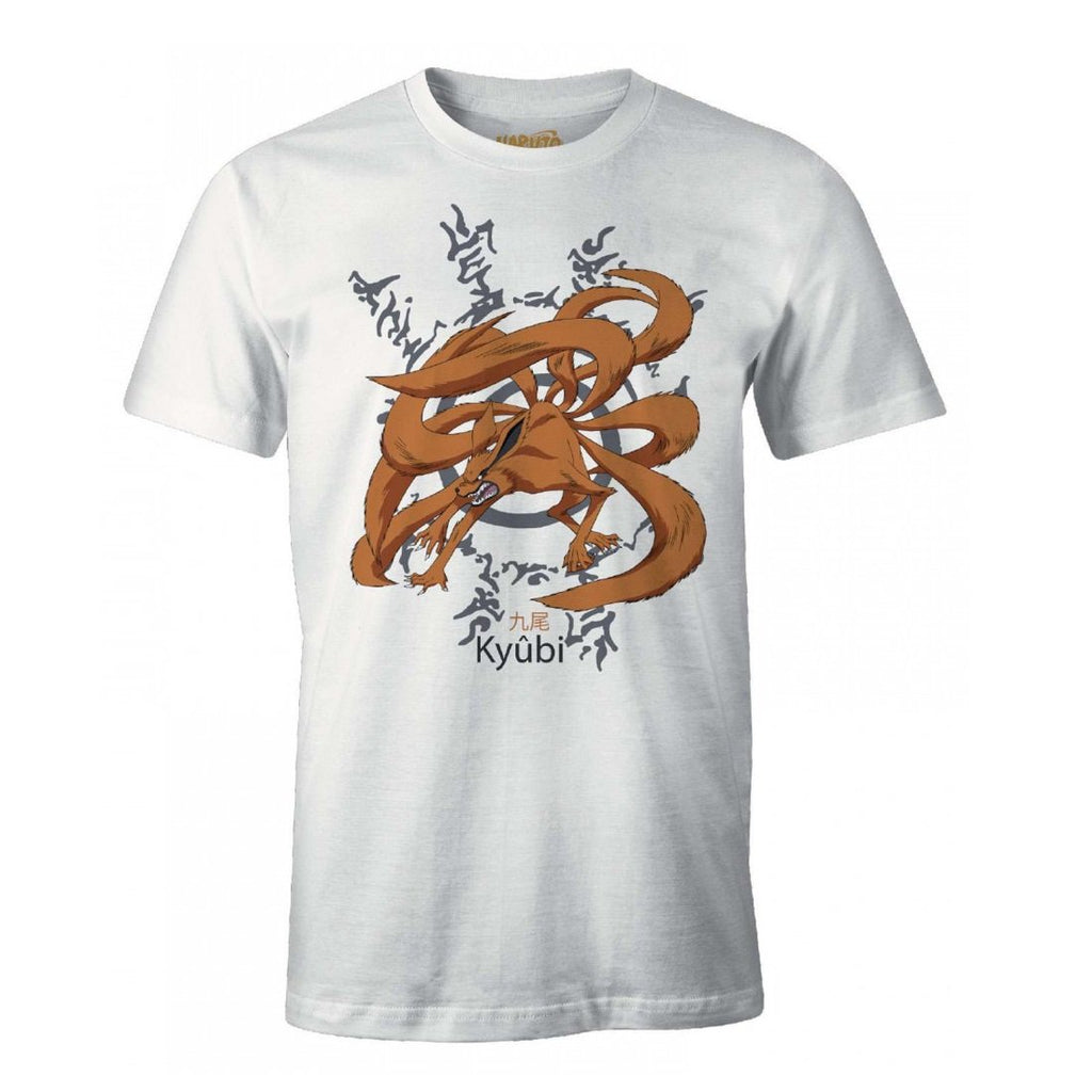 T-Shirt Naruto - Kyubi - S, Blanc