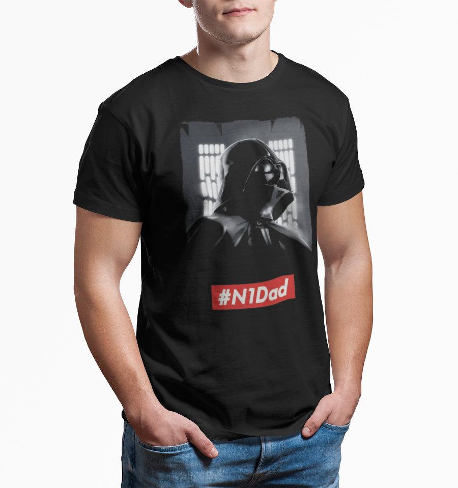T-Shirt Dark Vador - Star Wars - Homme - #N1DAD - S, Noir
