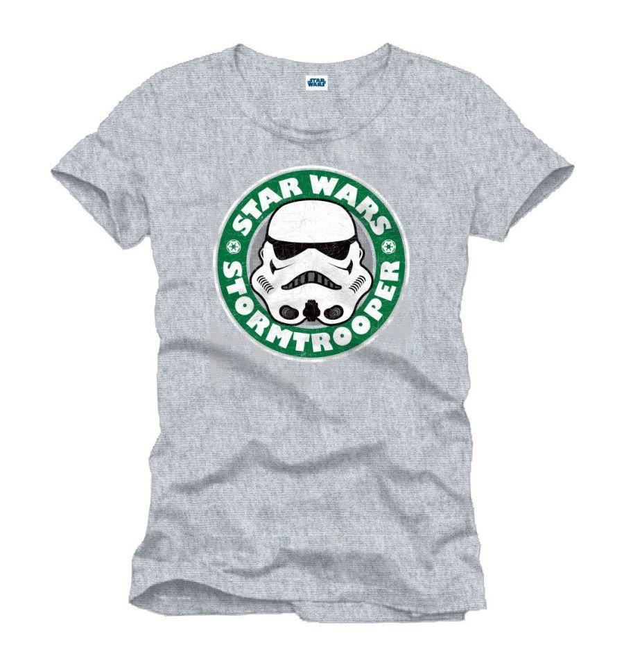 T-Shirt Stormtrooper - Star Wars - Enfant - 6 ans, Gris chiné