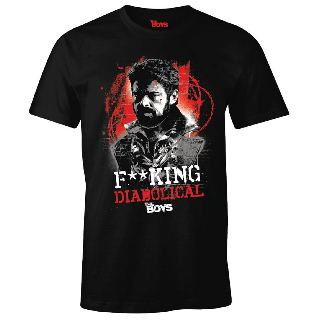T-Shirt The Boys - F**king Diabolical - S, Noir
